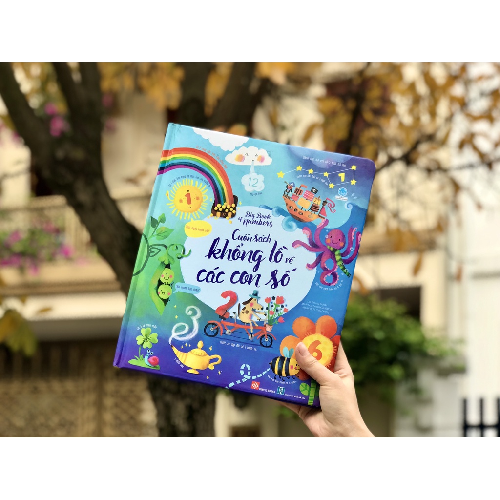 SÁCH - Big Book of numbers - Cuốn sách khổng lồ về các con số