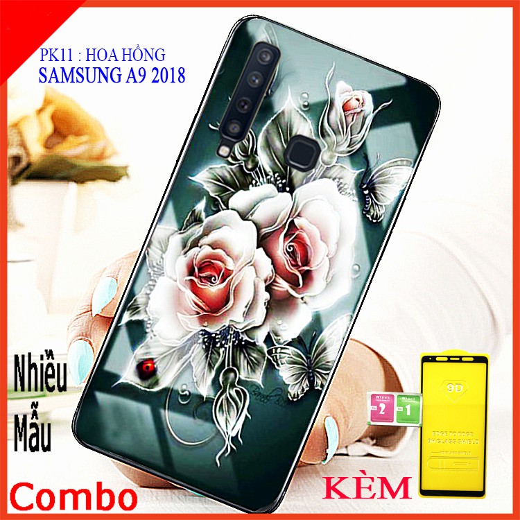 (COMBO ốp lưng )1 ốp lưng điện thoại SAMSUNG A9 2018 và 1 kính cường lực full màn hình SAMSUNG A9, Có kèm video sản phẩm