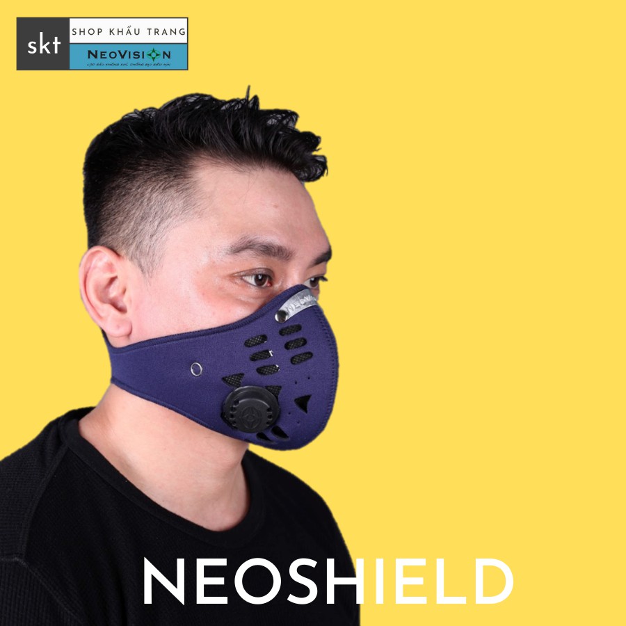 [RẺ NHẤT SHOPEE] KHẨU TRANG NEOSHIELD - CHỐNG BỤI MỊN - KHÁNG KHUẨN - CHỐNG ĐỘC CÓ VAN 1 CHIỀU