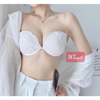 Áo cúp ren ngực hàng QC