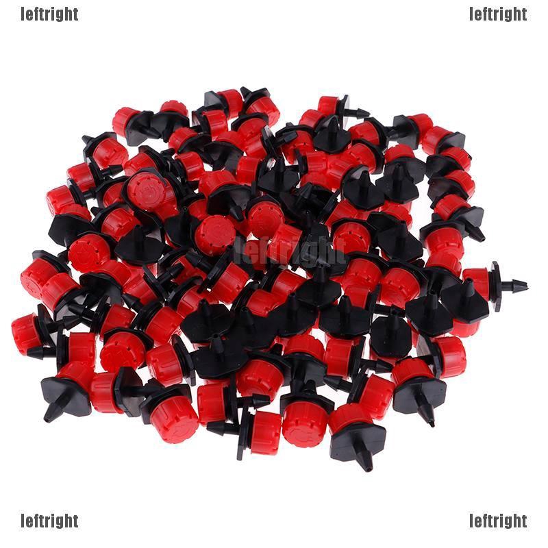 GIÁ RẺ 100pcs Sprinkler Irrigation Micro Flow Dripper Adjustable Water Dripper Head