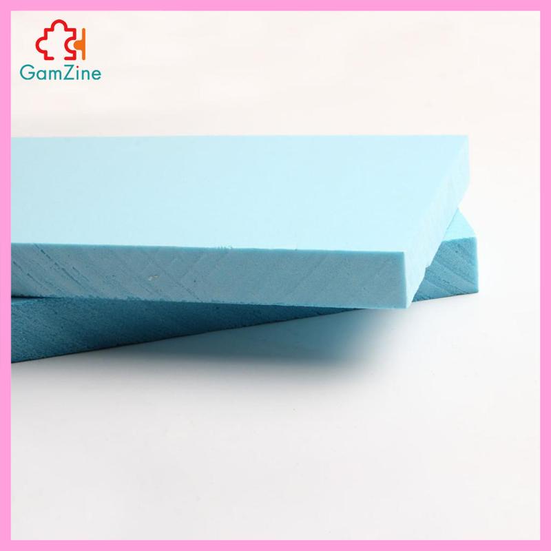 Set 5 miếng xốp polystyrene màu xanh dương làm đồ thủ công
