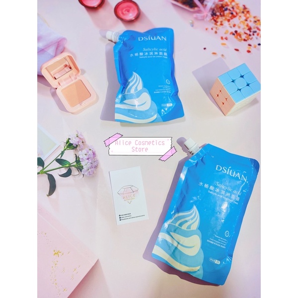 Mặt Nạ Gel Mụn Đầu Đen Salicylic Acid giảm mụn nhanh chóng sạch trắng da DSIUAN nội địa Trung 300g A050