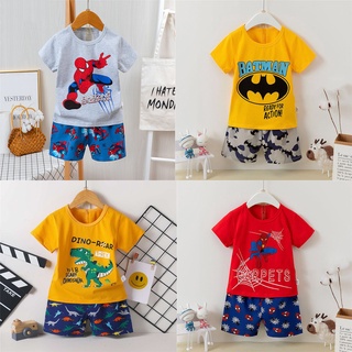 Bộ quần áo bé trai DAHANAKids, Bộ cộc tay bé trai 2-6 tuổi chất thun cotton mềm mái cho bé thoải mái vận động