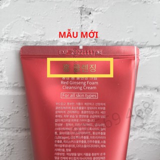 Sữa rửa mặt hồng sâm [Nội địa Hàn]