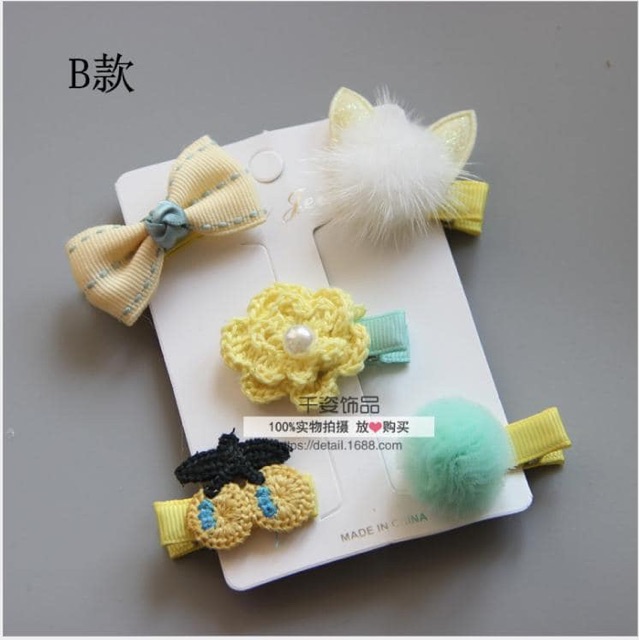 Kẹp tóc cho bé