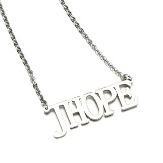 Dây chuyền mặt chữ JHOPE BTS