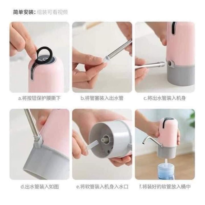 VÒI BƠM HÚT NƯỚC TỰ ĐỘNG CÓ SẠC THÔNG MINH