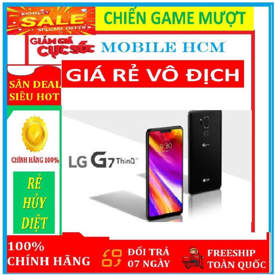 điện thoại LG G7 ram 4G/64G mới CHÍNH HÃNG . Cấu hình mạnh Snapdragon 845, Chơi PUBG-Liên Quận cực đỉnh