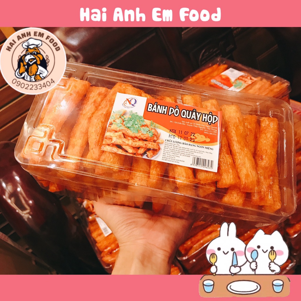 Bánh Pò Quẩy Hộp , Bánh Bò Quẩy Hộp Tuổi Thơ, Đồ Ăn Vặt Cổng Trường