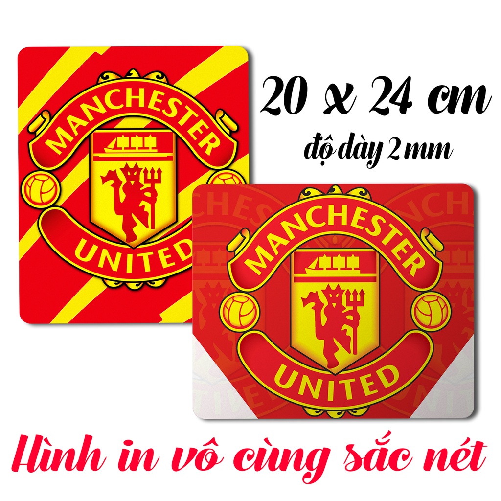 Lót Chuột Manchester United, Pad Chuột Manchester United Cực Đẹp, In Lót Chuột Theo Yêu Cầu