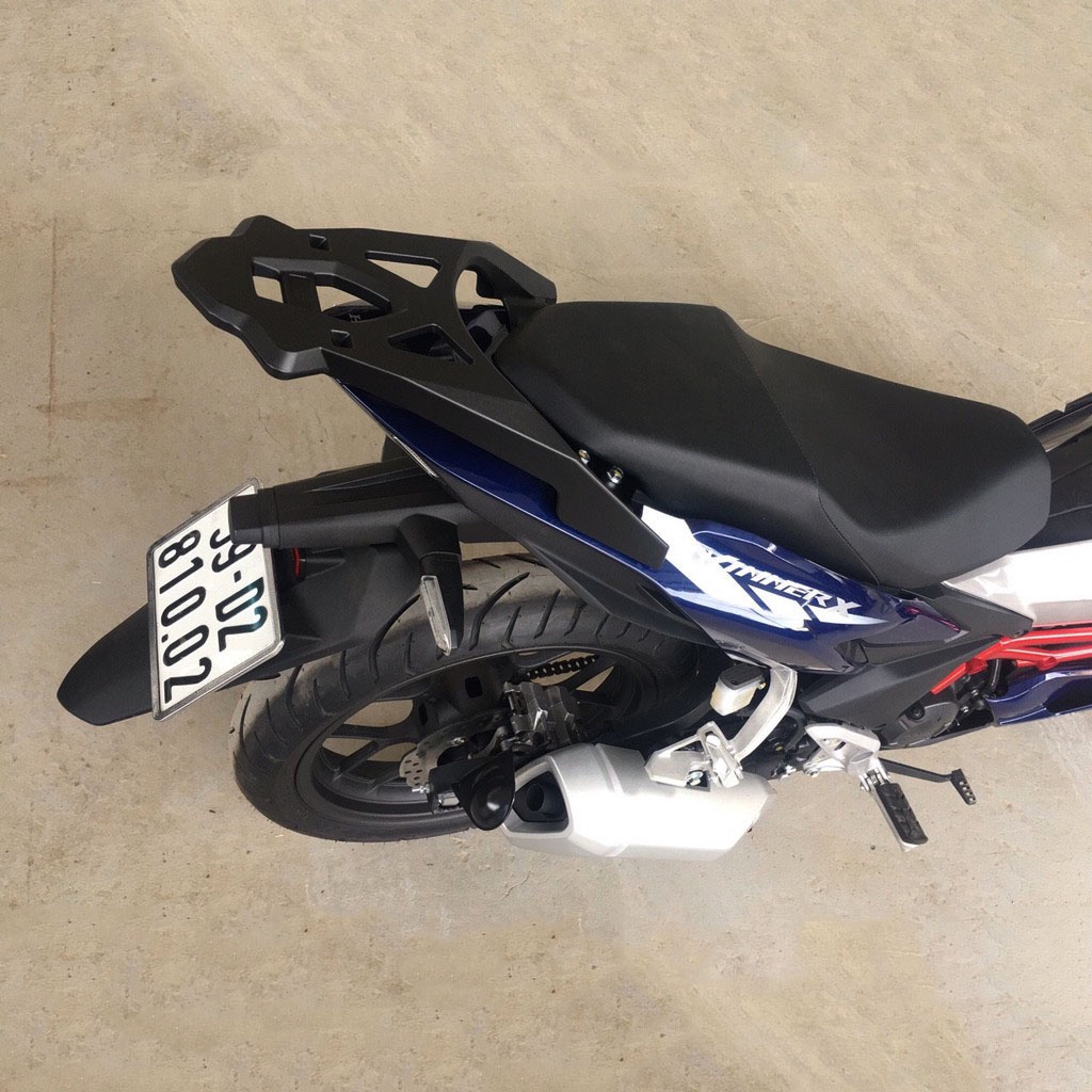 Cảng sau Exciter 150, tay dắt Ex 150 mẫu Motorart mã lai thay thế tay dắt zin nhôm đúc cao cấp