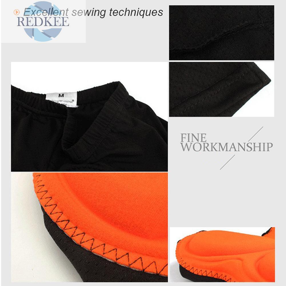 Quần Short Đạp Xe 3d Có Đệm Redkee Cho Nam Nữ