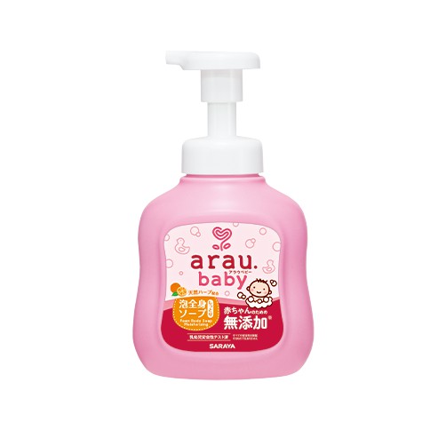 Sữa tắm dưỡng ẩm Arau Baby bình 450ml