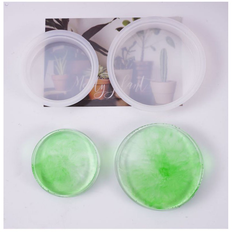 Khuôn Silicon Làm Đế Trang Trí Resin