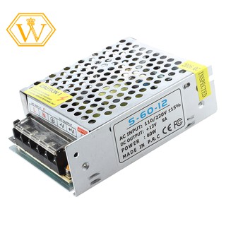 Bộ nguồn cung cấp điện 12v 5a cho dây đèn led