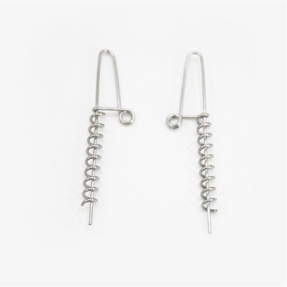 Chốt Cố Định Kim Cố Định Đầu Nối Mồi Câu Cá Chất Liệu Bền Mềm Mại Tiện