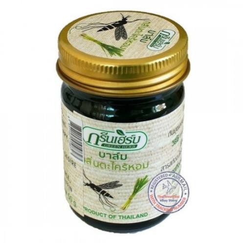 Dầu Cù Là Sả Trị Muỗi Đốt Green Herb Citronella Essence Balm Thái Lan