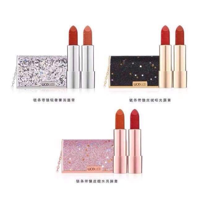 SON WODWOD TÚI XÁCH VỎ HỒNG MÀU CAM CHÁY