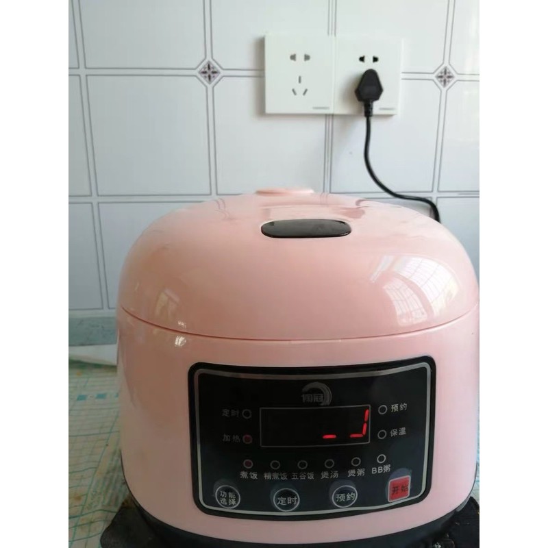 Nồi Cơm Điện Đa Năng Mini 1.2L Phù Hợp 3,4 Người, 6 Chức Năng Nấu Ăn, Nấu Cháo, Nấu Canh, Hầm Xương Hàng Nội Địa Cao Cấp | BigBuy360 - bigbuy360.vn