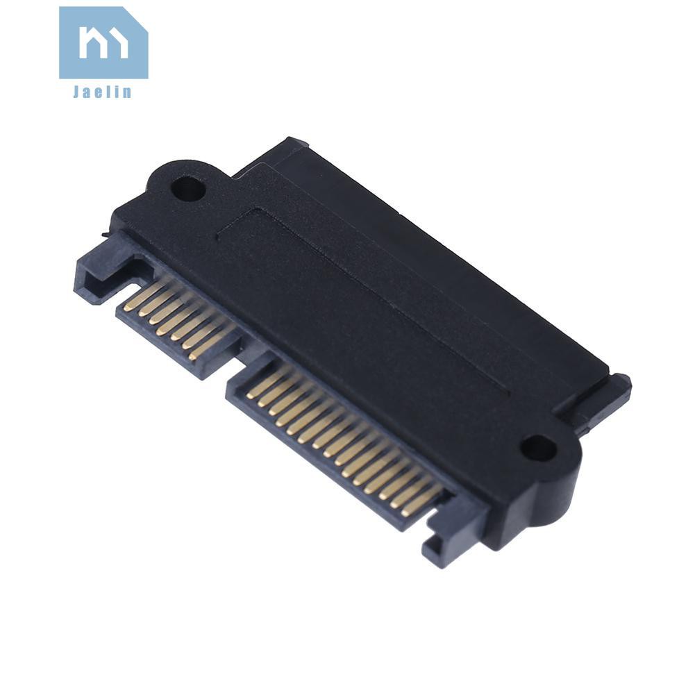 Jae•✈5Gbps SFF 8482 SAS to SATA 180 Degree Angle Adapter Converter Straight Head☸