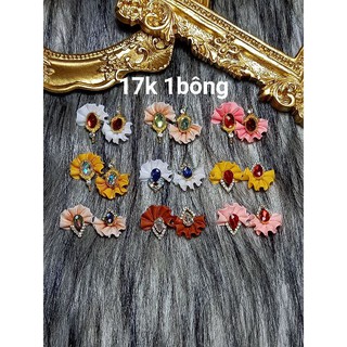 Nơ bột 5D nhụy charm cao cấp N08
