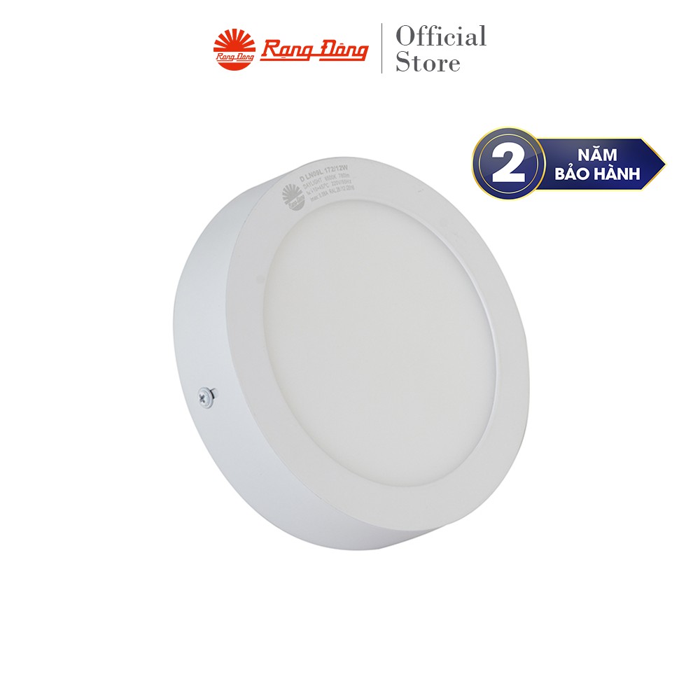 Đèn LED ốp trần tròn cảm biến Rạng Đông model D LN09L