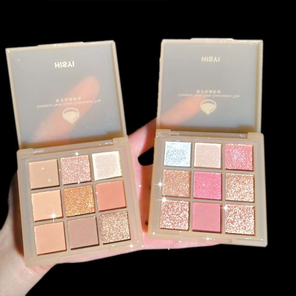 Bảng Phấn Mắt Ánh Ngọc Trai Lấp Lánh Chống Thấm Nước Màu Sắc Thời Trang