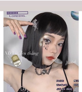 Tóc giả ngắn thẳng đơ 🥰FREESHIP😀 mã c113