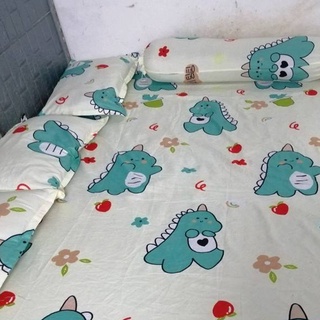 1,2 x 2m - Rẻ nhất SG - Bộ Chăn Trần Bông Ga Gối Poly 1 mền 1 ga 2 áo gối nằm 1 áo gối ôm