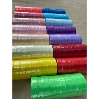 1 lốc Ruy băng lụa 2cm làm nơ trang trí handmade