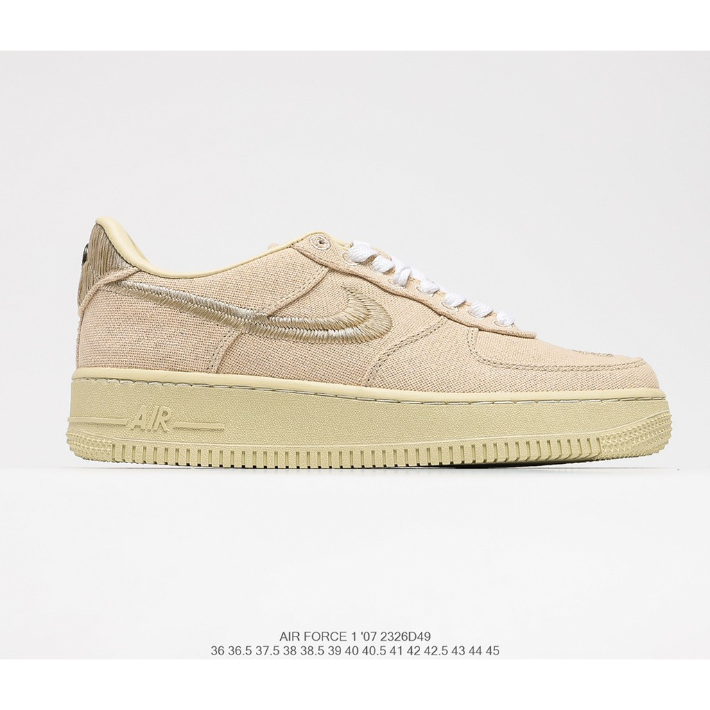 Order 1-2 Tuần + Freeship Giày Outlet Store Sneaker _Stussy x Nike Air Force 1 '07 MSP: 2326D491 gaubeaostore.shop