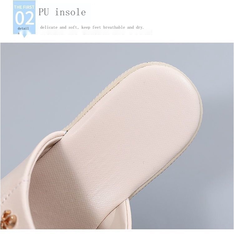 Dép Da Mềm Đế Dày Tăng Chiều Cao Thời Trang Mùa Hè 2022 Cho Nữ