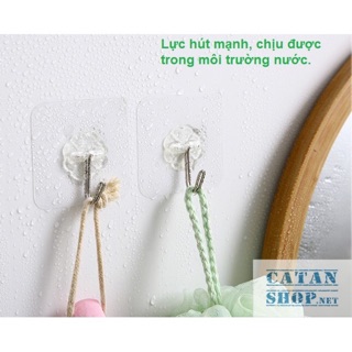 Combo 10 Móc dán tường siêu chắc chắn