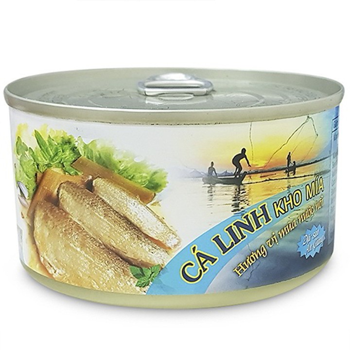 CÁ LINH KHO MÍA đóng hộp 210g ANTESCO