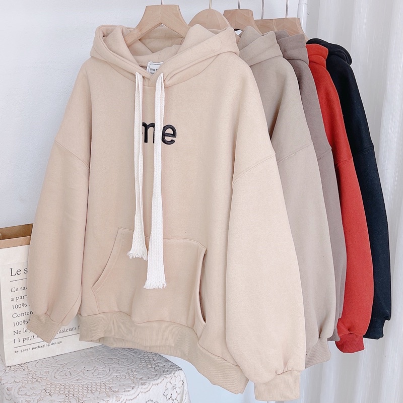 hoodie thêu chữ Me | BigBuy360 - bigbuy360.vn