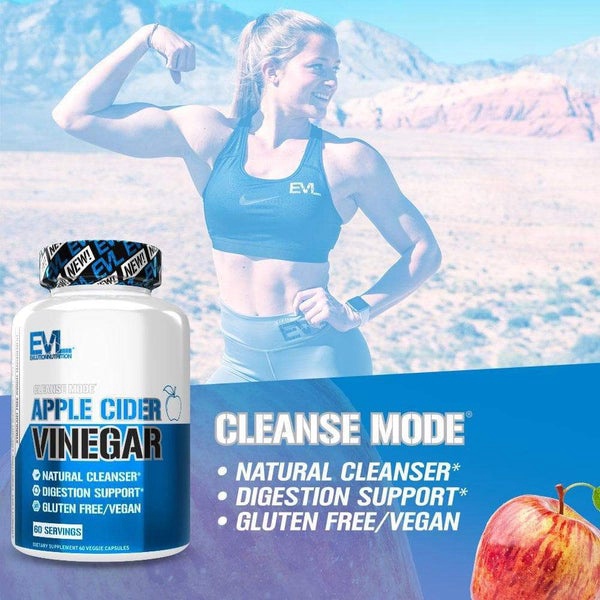 [MALL] Viên Uống EVL CLEANSE MODE APPLE CIDER VINEGAR 60 VIÊN Hỗ Trợ Tiêu Hóa Và Giải Độc Cho Cơ Thể Khỏe Mạnh - USA