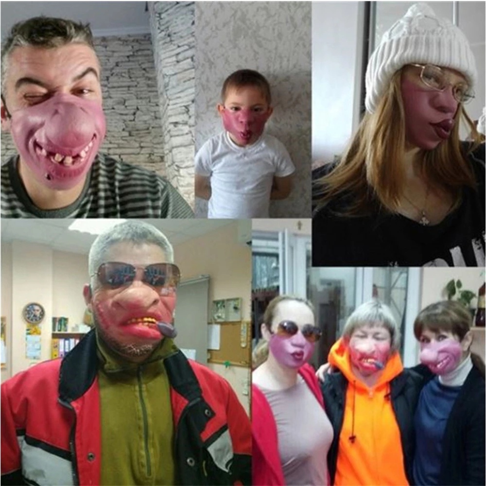 Mặt nạ hóa trang nhân vật Joker vào tiệc halloween kinh dị