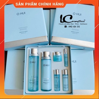 [ CHẤT LƯỢNG] Bộ Dưỡng Da Ohui Miracle Aqua Nước hoa hồng - Sữa Dưỡng fullsize tặng kèm quà siêu lời