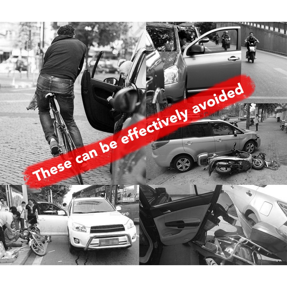 Miếng dán phản quang hình chữ OPEN cho xe hơi độc đáo