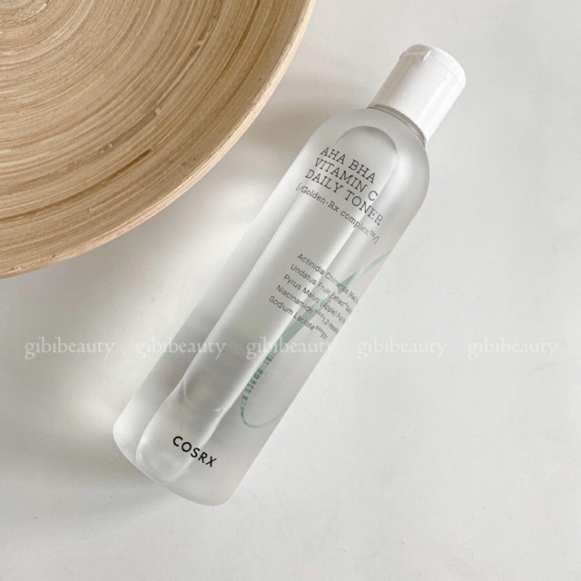 Nước hoa hồng COSRX AHA BHA VITAMIN C daily toner 280ml (Date T2/2023)