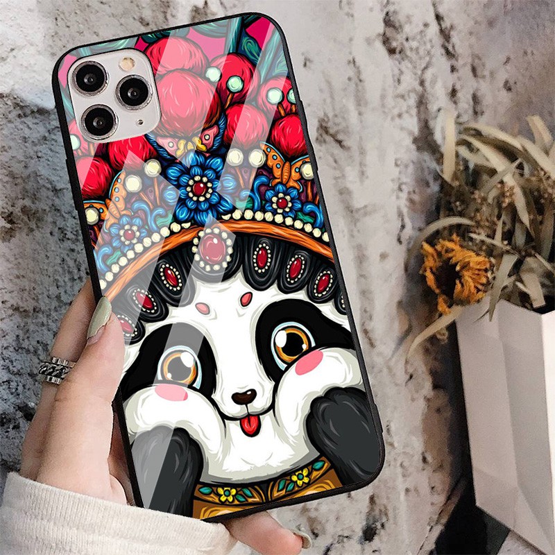 🐼 Ốp lưng giá rẻ đẹp độc lạ 🐼 Ốp in hình gấu trúc Panda iphone 6s/6/7/8 plus/x/xr/xs max/11 pro max/12 promax TATTOO0026