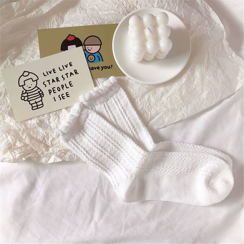 Vớ nữ phối ren phong cách Lolita xinh xắn