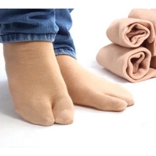 Combo 10 Đôi Vớ Gót Da Nữ Xỏ Ngón