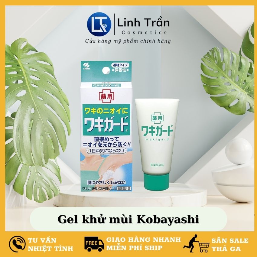 [Hàng Auth] Gel khử mùi hôi nách kobayashi, lăn nách gel nhật chính hãng