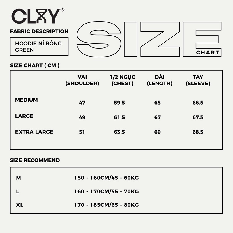 Áo CLAY Hoodie | BigBuy360 - bigbuy360.vn