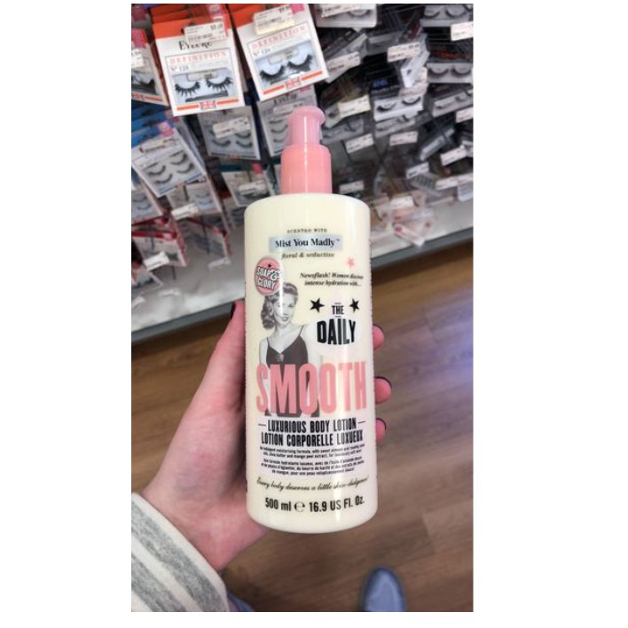 Lotion dưỡng thể trắng sáng da Soap and Glory The Daily Smooth Ultra Rich Body Lotion 500ml