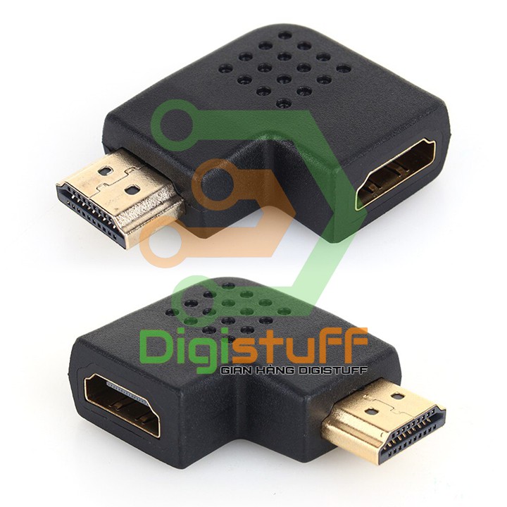 Đầu nối dài cáp HDMI đầu chuyển HDMI vuông góc chữ L ( góc trái, phải, lên, xuống )