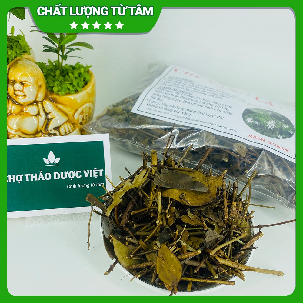 Chè vằng, lá chè vằng đã sao vàng, hạ thổ 500g  - Chợ Thảo Dược Việt