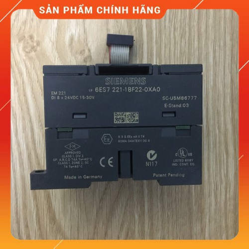 Mô đun PLC S7-200 Digital input EM 221 8DI 24VDC cũ Siemens – 6ES7221-1BF22-0XA0 chính hãng hàng đẹp